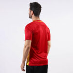 Tricou sport Givova Tratto, Rosu / Galben - imagine 3