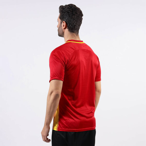 Tricou sport Givova Tratto, Rosu / Galben - imagine 3