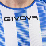 Tricou sport Givova Tratto, Albastru Royal / Alb - imagine 4