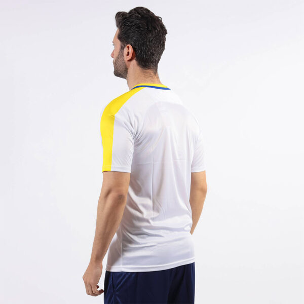 Tricou sport Givova Radio, Galben / Albastru Royal - imagine 2