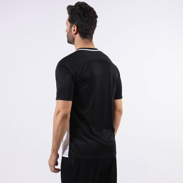 Tricou sport Givova Stripe, Alb / Negru - imagine 2