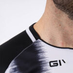 Tricou sport Givova Stripe, Alb / Negru - imagine 4