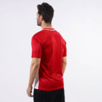 Tricou sport Givova Stripe, Rosu / Alb - imagine 2