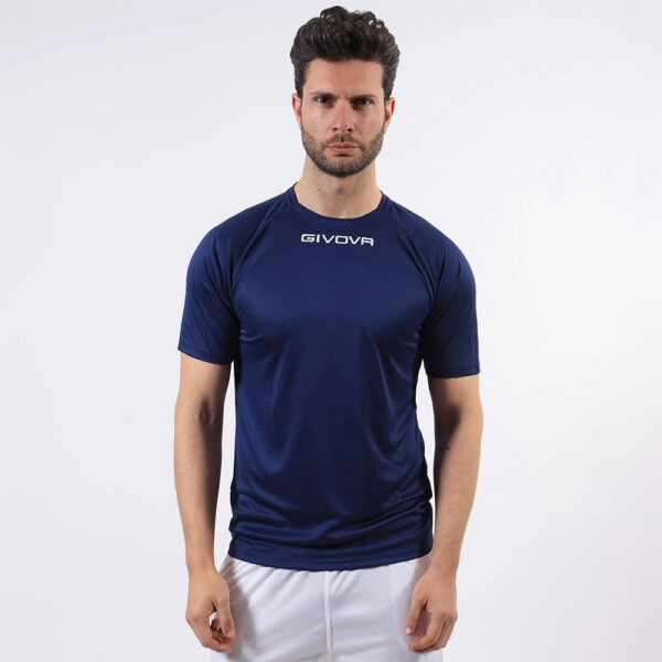 givova00233 Tricou sport Givova Capo, Bleumarin - imagine 1