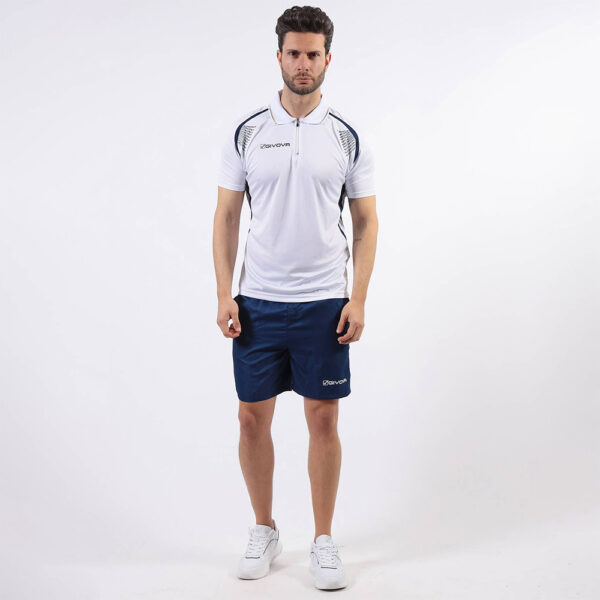 givova00377 Set tenis Givova Easy, Alb / Bleumarin - imagine 1
