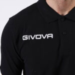 Tricou polo Givova Summer, Negru - imagine 3