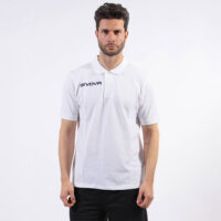Tricou polo Givova Summer, Alb