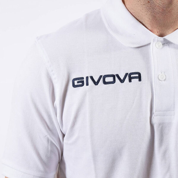 Tricou polo Givova Summer, Alb - imagine 3