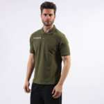 Tricou polo Givova Summer, Verde Militar