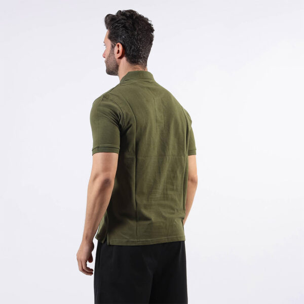 Tricou polo Givova Summer, Verde Militar - imagine 2