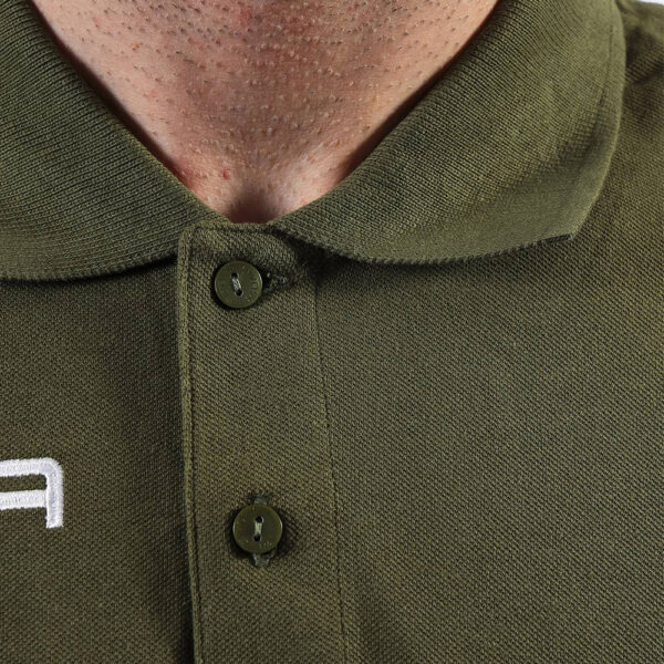 Tricou polo Givova Summer, Verde Militar - imagine 3