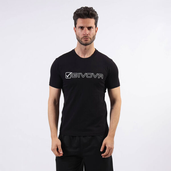 Tricou Givova Mondo, Negru - imagine 1
