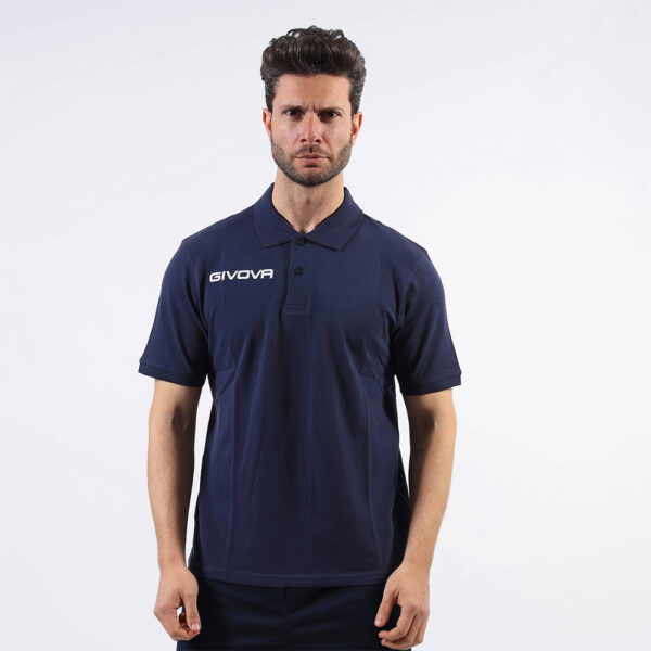 givova00450 Tricou polo Givova Summer, Bleumarin - imagine 1