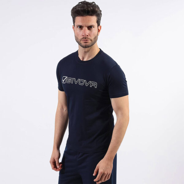 Tricou Givova Mondo, Bleumarin - imagine 1
