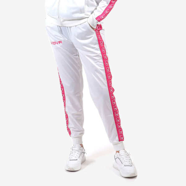 givovagrandefratello1-Copia Pantaloni lungi Givova Tricot Band, Fuxia / Alb - imagine 1