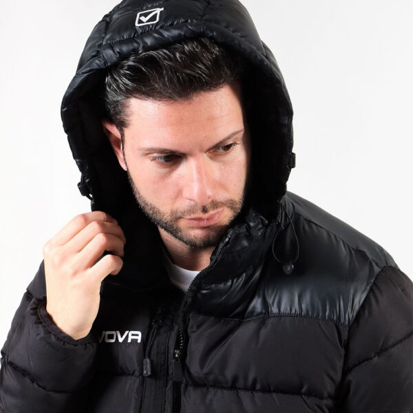 Geaca Givova Panchina, Negru - imagine 3