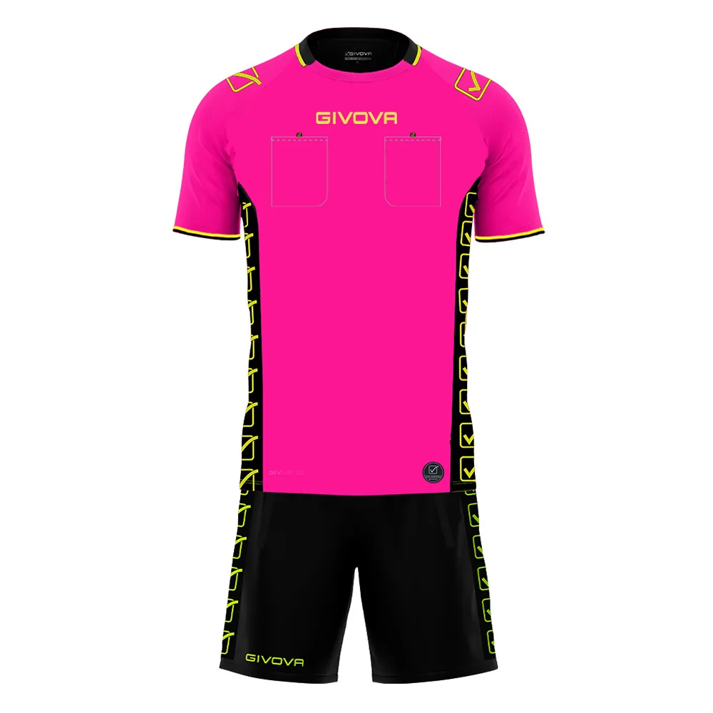 Set echipament arbitru Givova Official, Fuxia - imagine 1
