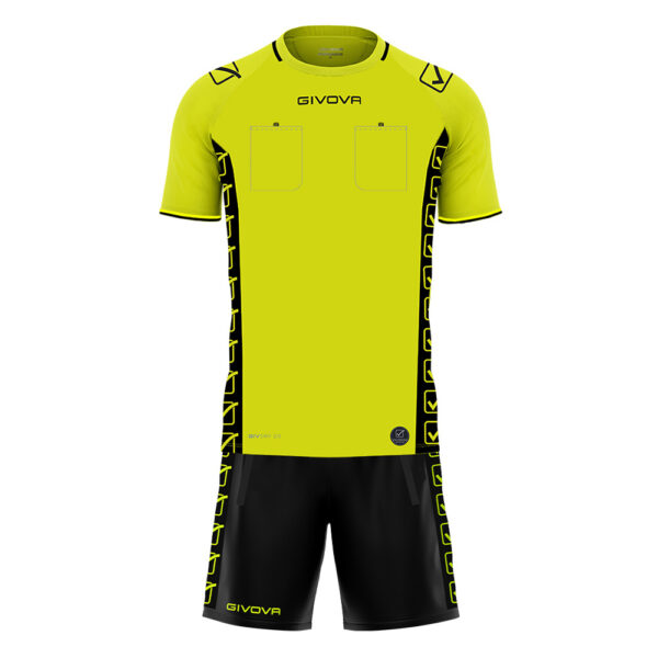 kita09_0019 Set echipament arbitru Givova Official, Galben Fluo - imagine 1