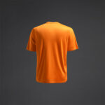 Tricou sport Musai Mawi, Portocaliu Fluo - imagine 5