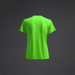 Tricou sport dama Musai Mawi, Verde Fluo - imagine 5