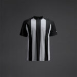 Tricou sport Musai Ubora, Negru / Alb - imagine 6