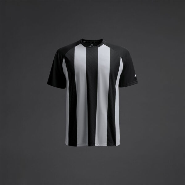 Tricou sport Musai Ubora, Negru / Alb - imagine 6