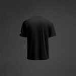 Tricou sport Musai Ubora, Negru / Alb - imagine 7