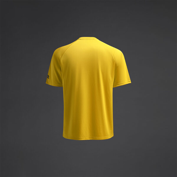 Tricou sport Musai Ubora, Galben / Negru - imagine 7