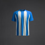 Tricou sport Musai Ubora, Albastru Royal / Alb - imagine 6