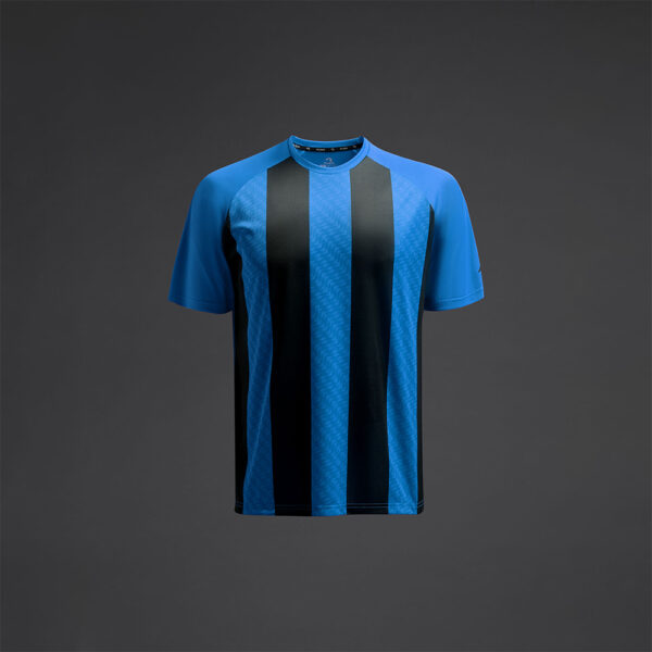 Tricou sport Musai Ubora, Albastru Royal / Negru - imagine 6