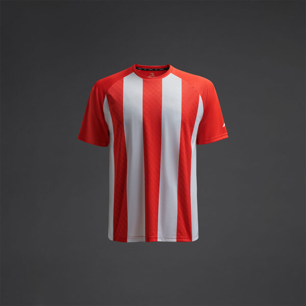 Tricou sport Musai Ubora, Rosu / Alb - imagine 5