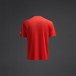 Tricou sport Musai Ubora, Rosu / Alb - imagine 6