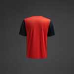 Tricou sport Musai Saba, Rosu / Negru - imagine 7