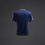 Tricou sport Musai Afiki, Bleumarin / Roz - imagine 7