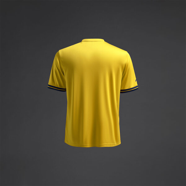 Tricou sport Musai Ishi, Galben / Bleumarin - imagine 7