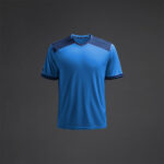 Tricou sport Musai Ishi, Albastru Royal / Bleumarin - imagine 6