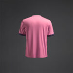 Tricou sport Musai Ishi, Roz / Bleumarin - imagine 6