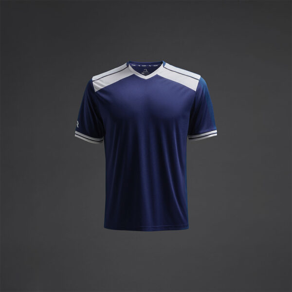 Tricou sport Musai Ishi, Bleumarin / Alb - imagine 5