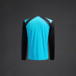 Bluza sport Musai Wata, Turcoaz Fluo / Negru - imagine 7
