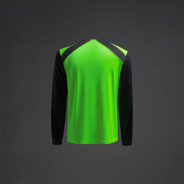 Bluza sport Musai Wata, Verde Fluo / Negru - imagine 7