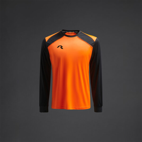 Bluza sport Musai Wata, Portocaliu Fluo / Negru - imagine 6