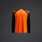 Bluza sport Musai Wata, Portocaliu Fluo / Negru - imagine 7