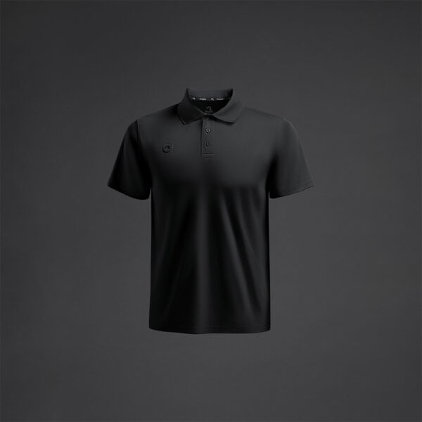 Tricou polo Musai Rangi, Negru - imagine 5