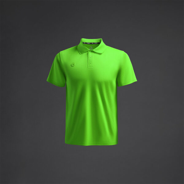 Tricou polo Musai Rangi, Verde Fluo - imagine 6