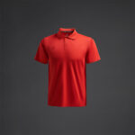 Tricou polo Musai Rangi, Rosu - imagine 5