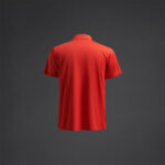 Tricou polo Musai Rangi, Rosu - imagine 6