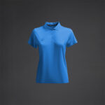 Tricou polo dama Musai Rangi, Albastru Royal - imagine 5