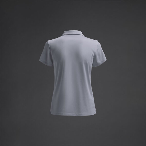 Tricou polo dama Musai Rangi, Gri deschis - imagine 6