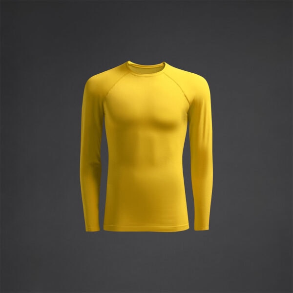 Bluza elastica Musai Joto, Galben - imagine 6