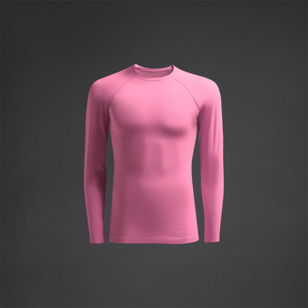 Bluza elastica Musai Joto, Roz - imagine 6